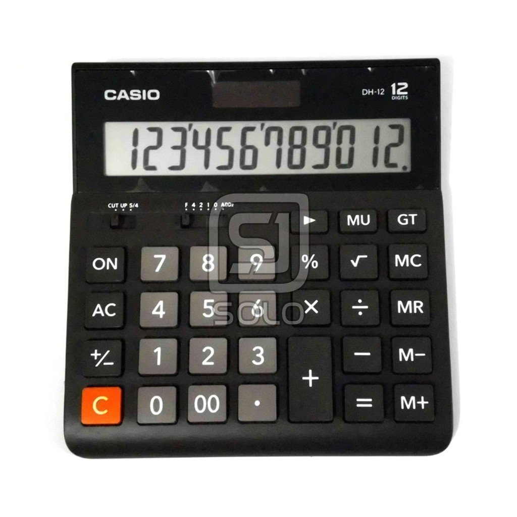Kalkulator CASIO 12 Digit DH-12 14 Digit DH-14 16 Digit DH-16 20 Digit DH-20 Kalkulator Original