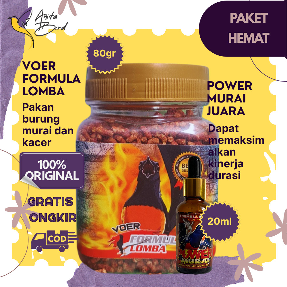 [PAKET HEMAT] Voer Formula Lomba & Power Murai Juara
