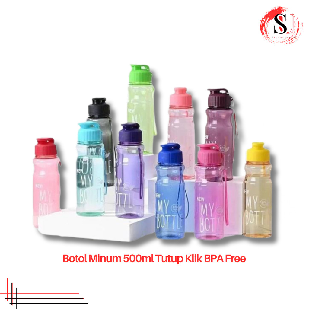 Harga Grosir Botol Minum Plastik 500ml