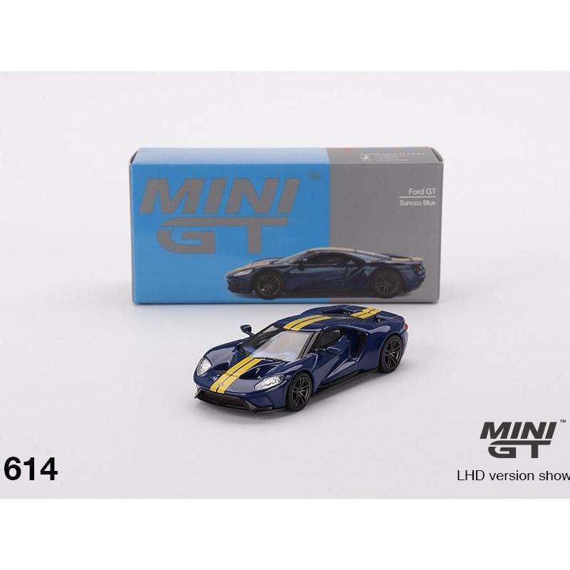 MINI GT 614 Ford GT Sunoco Blue