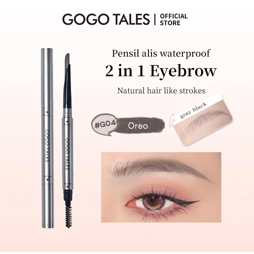 Gogo Tales Eyebrow Pencil Gogo Tales Pensil Alis Gogo Tales Eyebrow Cream GT597