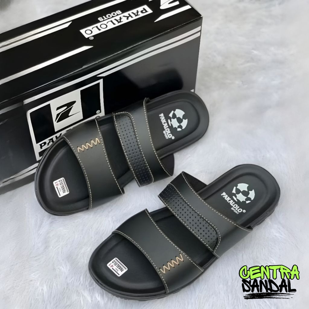 PROMO Sandal Kulit Pria Pakalolo Sandal Slop Pria Dewasa Sandal Slide Pria Pakalolo