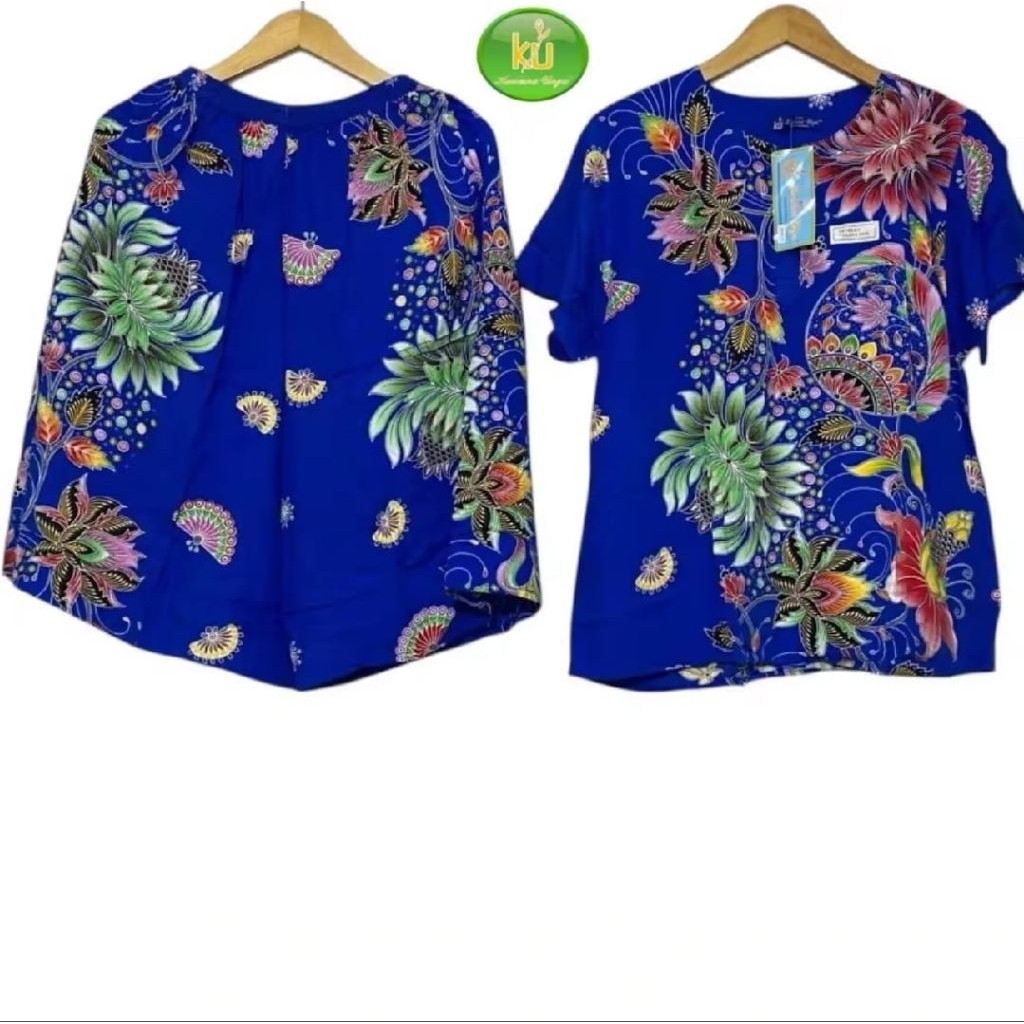 FIROSADA  /PROMO/ DISKON SETELAN KENCANA UNGU WANITA) SETELAN BATIK KENCANA UNGU VIRAL  KEKINIAN TRE