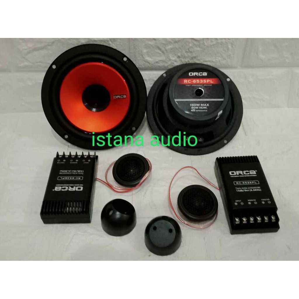 Speaker Split ORCA 653 SPL  Componen split 2 Way ORCA RC-653SPL speaker 2way