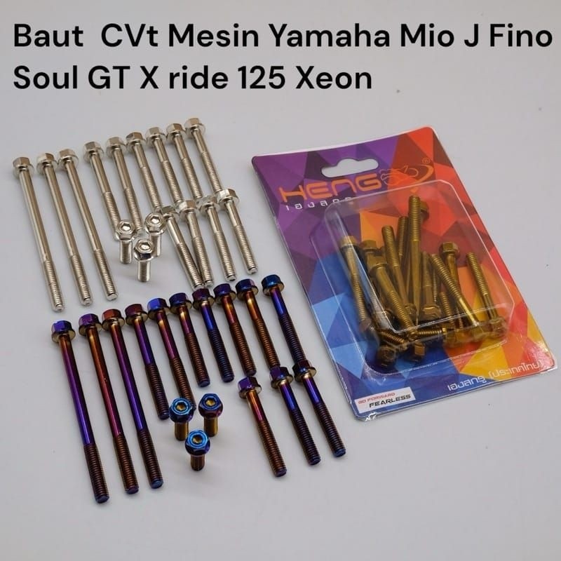 Baut CVT 2 Kunci Kompatibel Mio J Soul GT Fino