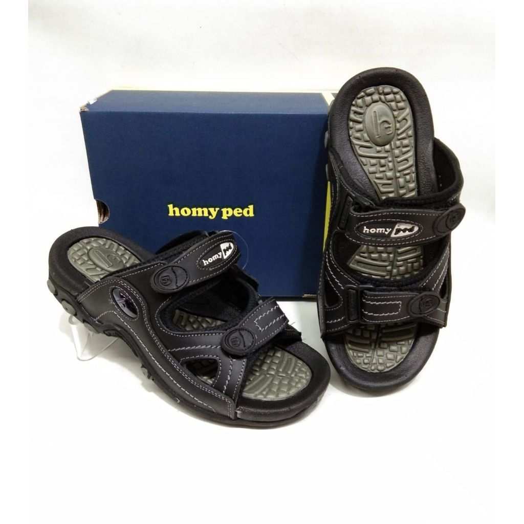 Sandal Kulit pria Homyped MA 2031 sandal casual