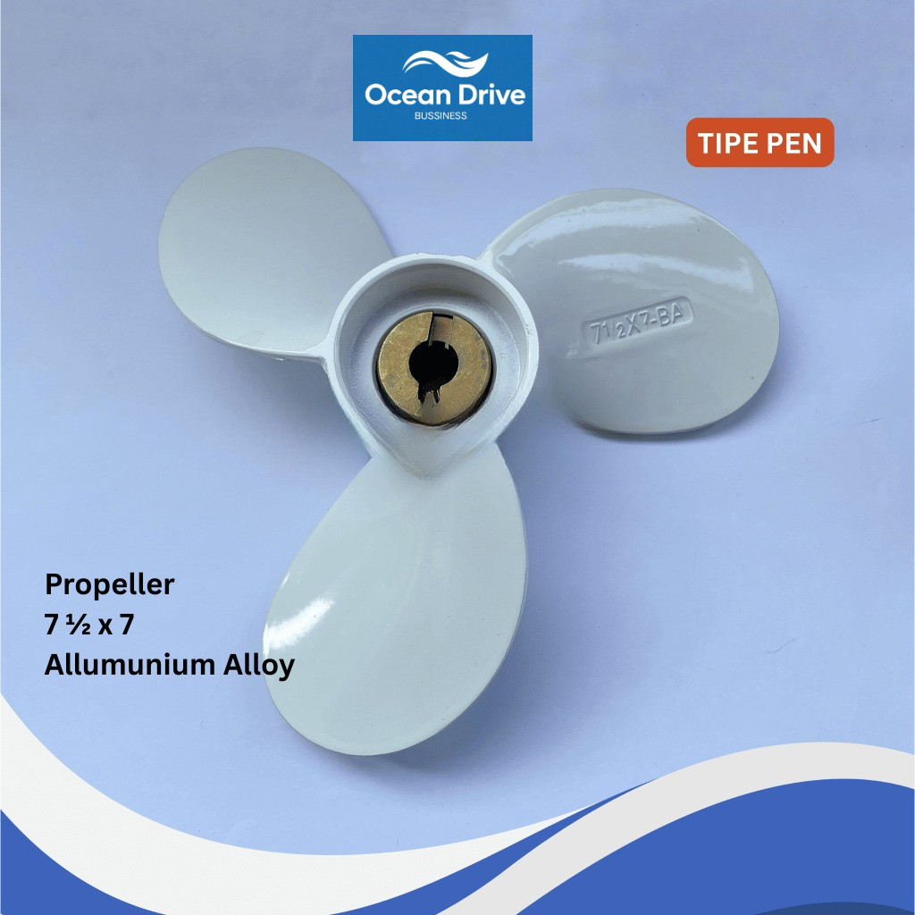 Propeller Yamaha 4 / 5 PK TIPE PEN ( Baling-Baling Mesin Tempel )