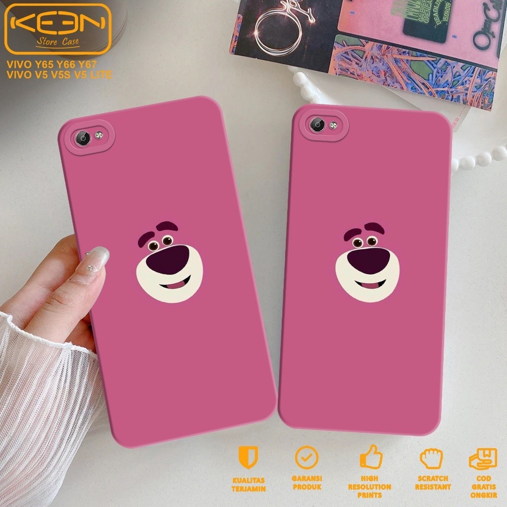 Case Hp Vivo 1601 - Casing Hp Vivo 1601 Motif Lotso - Case Procamera - Softcase Hp Vivo 1601 - Silik