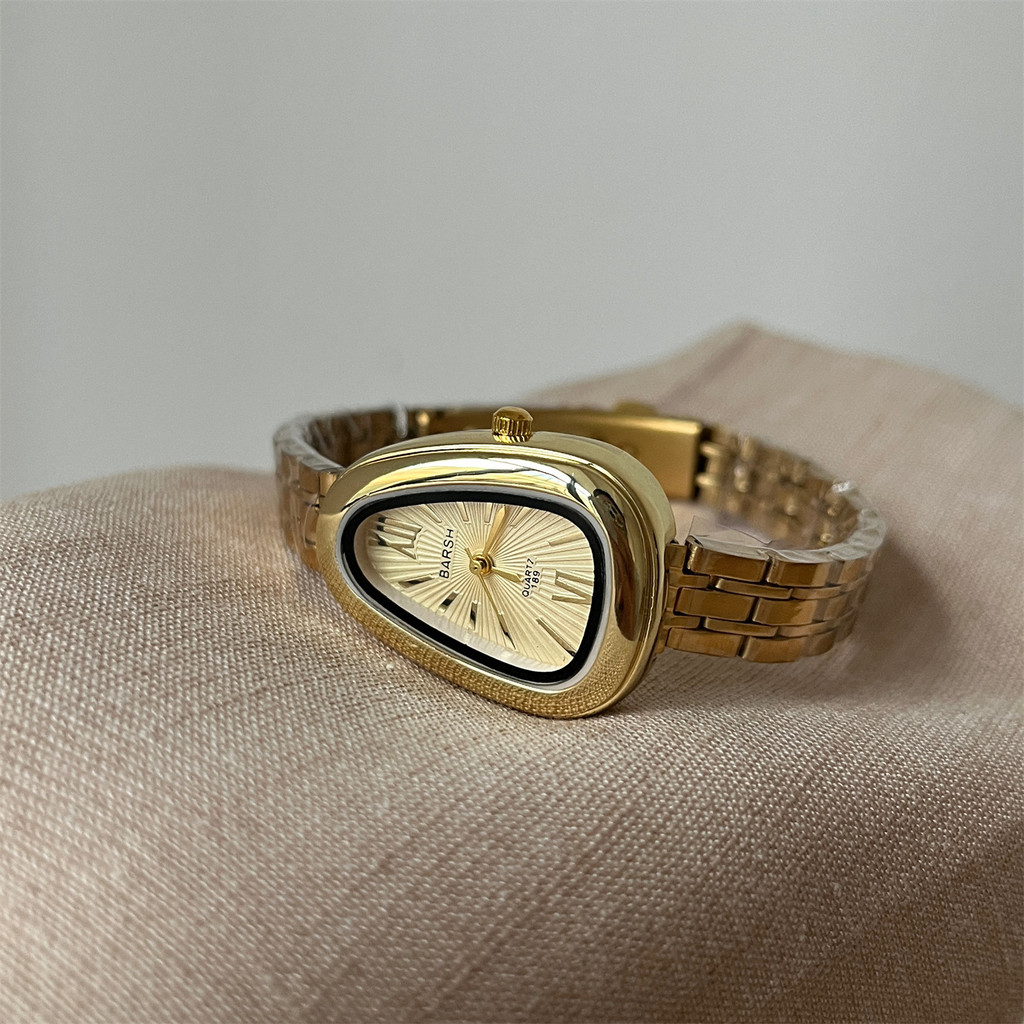 Drainase IEKE kepala ular angin dingin ringan kemewahan temperamen tinggi jam tangan kuarsa niche in