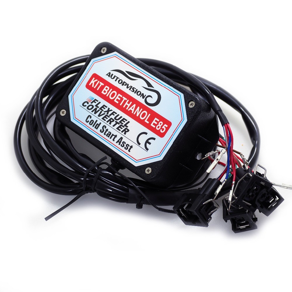 Ethanol kit E85 4cylinder, 4cyl E85 Conversion kit Alternative fuel to ethanol with cold start, biof
