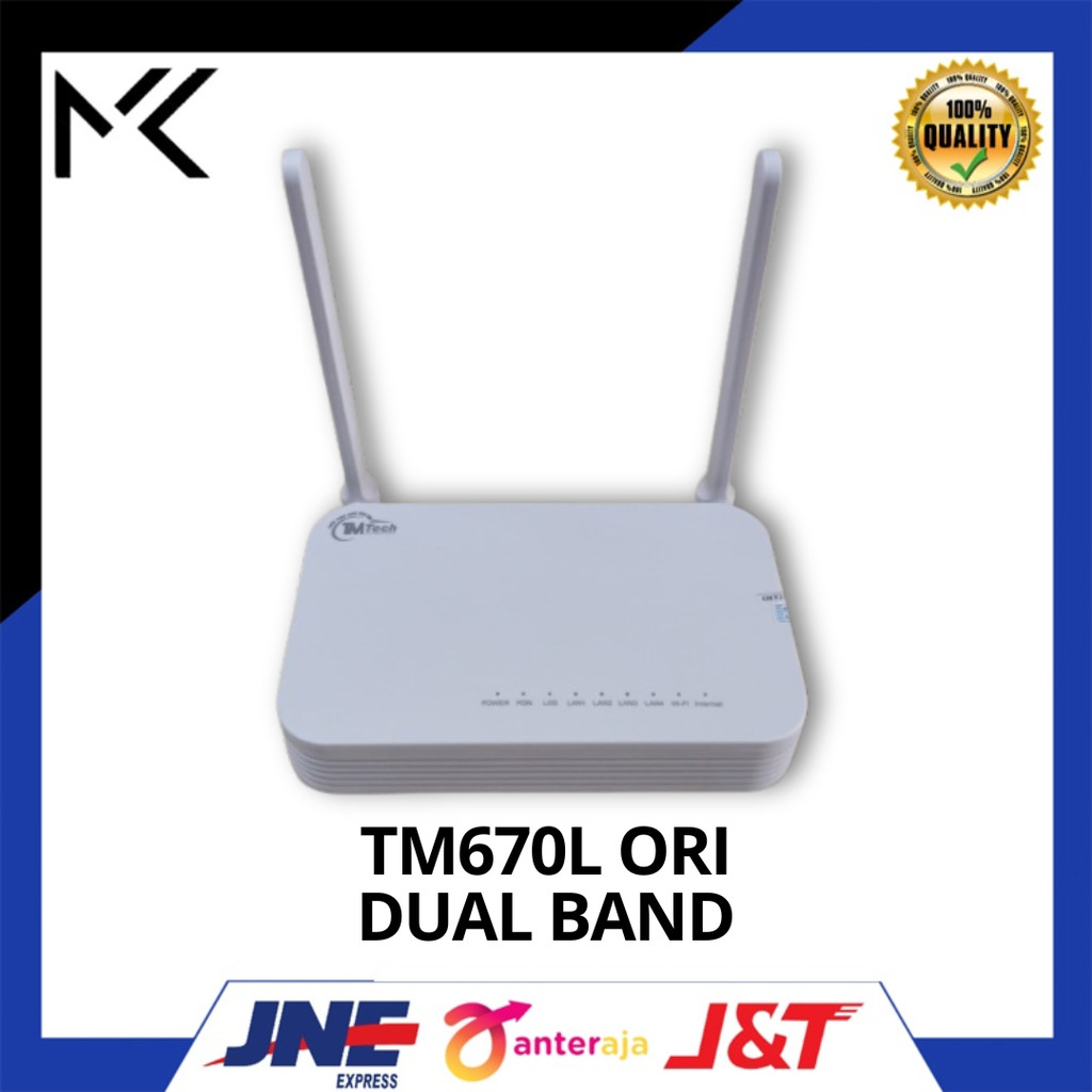 MODEM XPON TMTECH TM670L ORIGINAL DUAL BAND