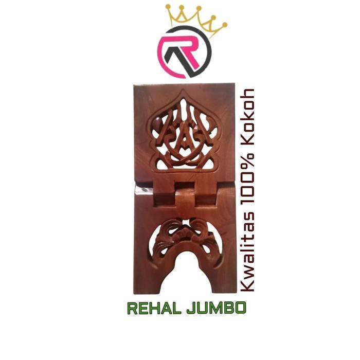 REKAL JUMBO Tataan Alqur'an Motif Ukir Iqro' - Rekal Iqro, UK jumbo JM