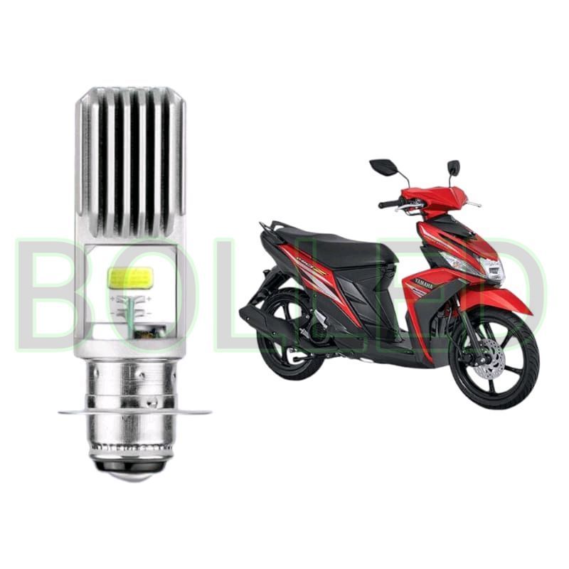 1pcs Lampu depan LED H6 COB motor Yamaha Mio Z BLD