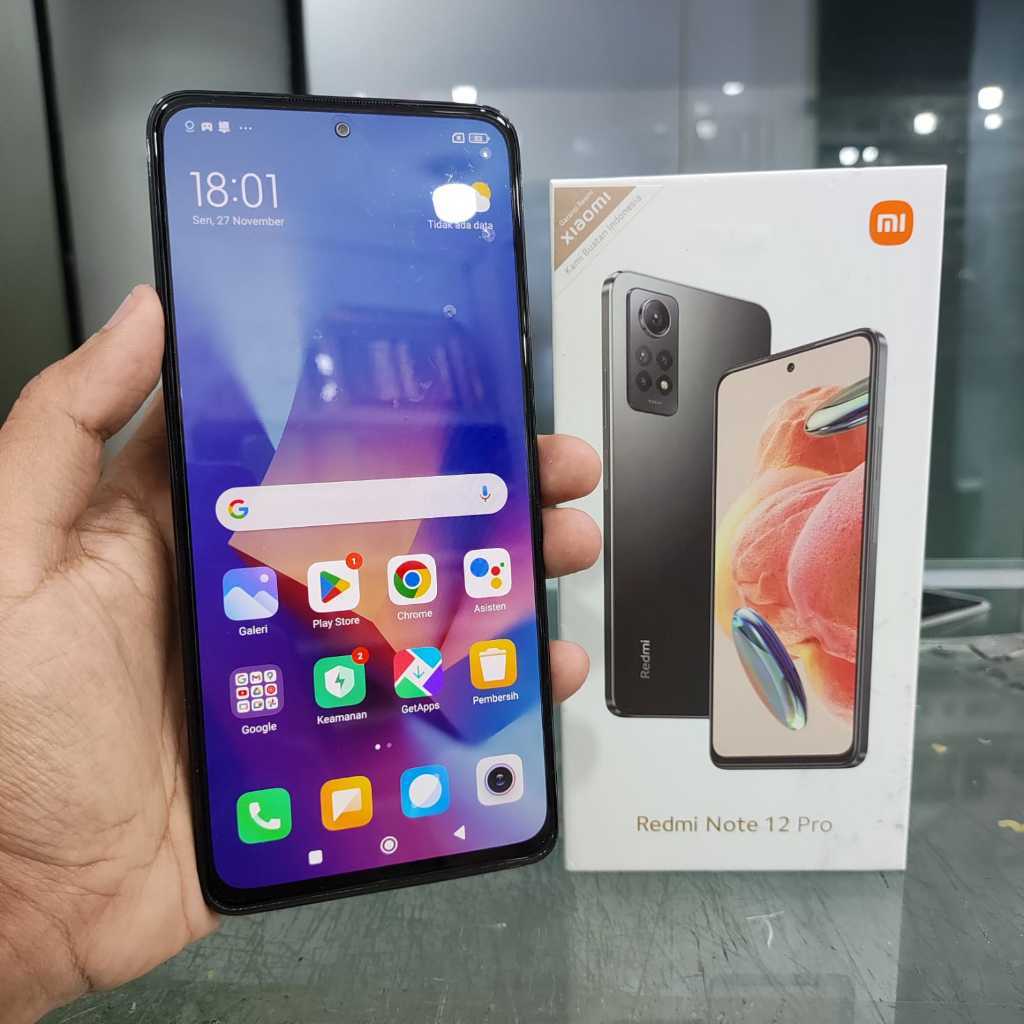 Xiaomi Redmi Note 12 Pro 5G | 4G Ram 6/128GB | Ram 8/256GB Second Resmi Gadget Style Store