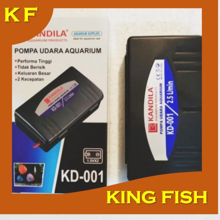 Kandila KD 001 Aerator Portable Baterai batere Satu Lubang