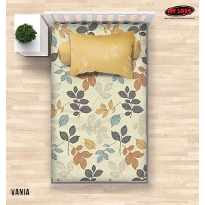 MY LOVE - Sprei Katun All New My Love Single 120x200 Tinggi 30cm New Motif Terbaru & Terlaris - Vani
