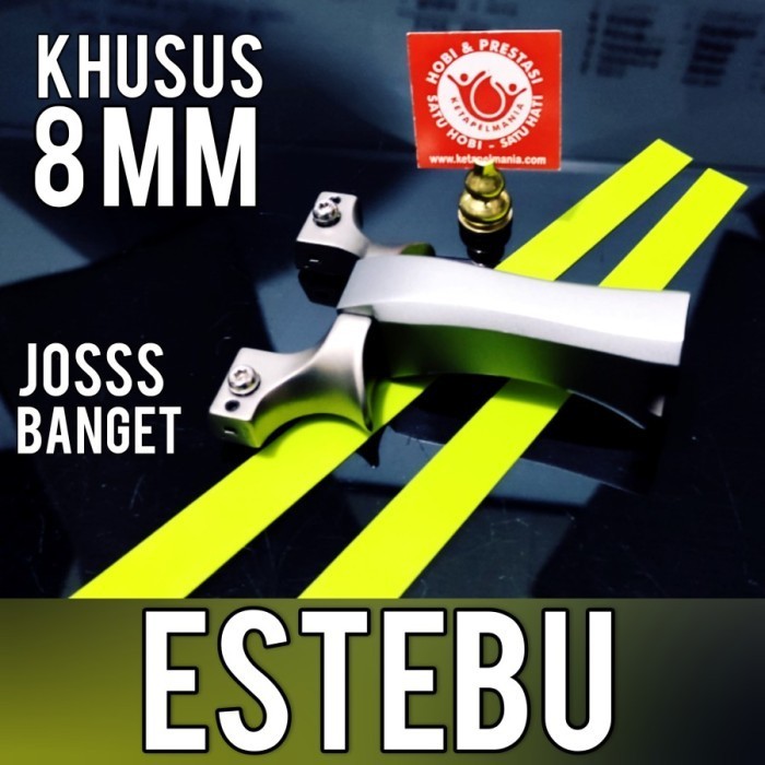 Karet Ketapel Flatband : ESTEBU khusus gotri 8mm -