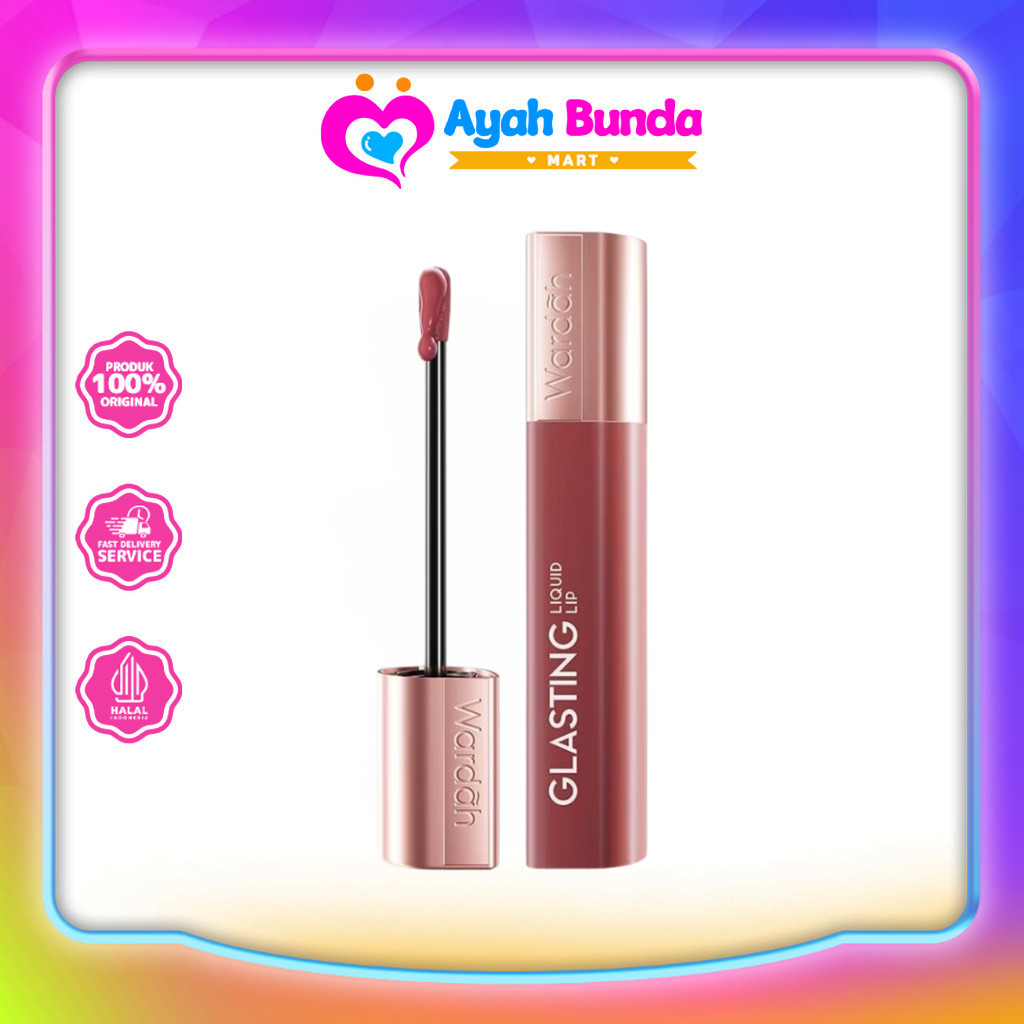 WARDAH Liquid Lip Glasting Indonesia | 3.5g | Ayah Bunda Mart