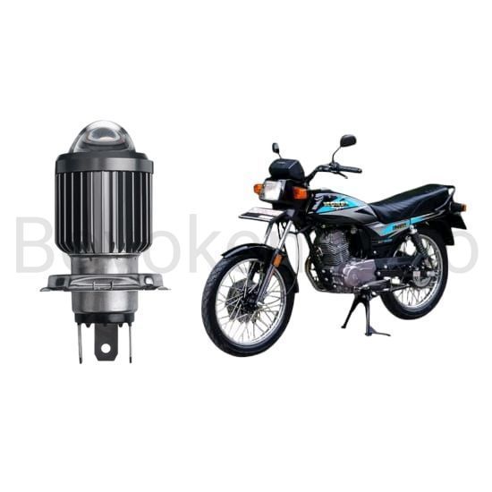 1pcs Lampu depan LED H4 Laser Putih motor Honda GL MAX Byk