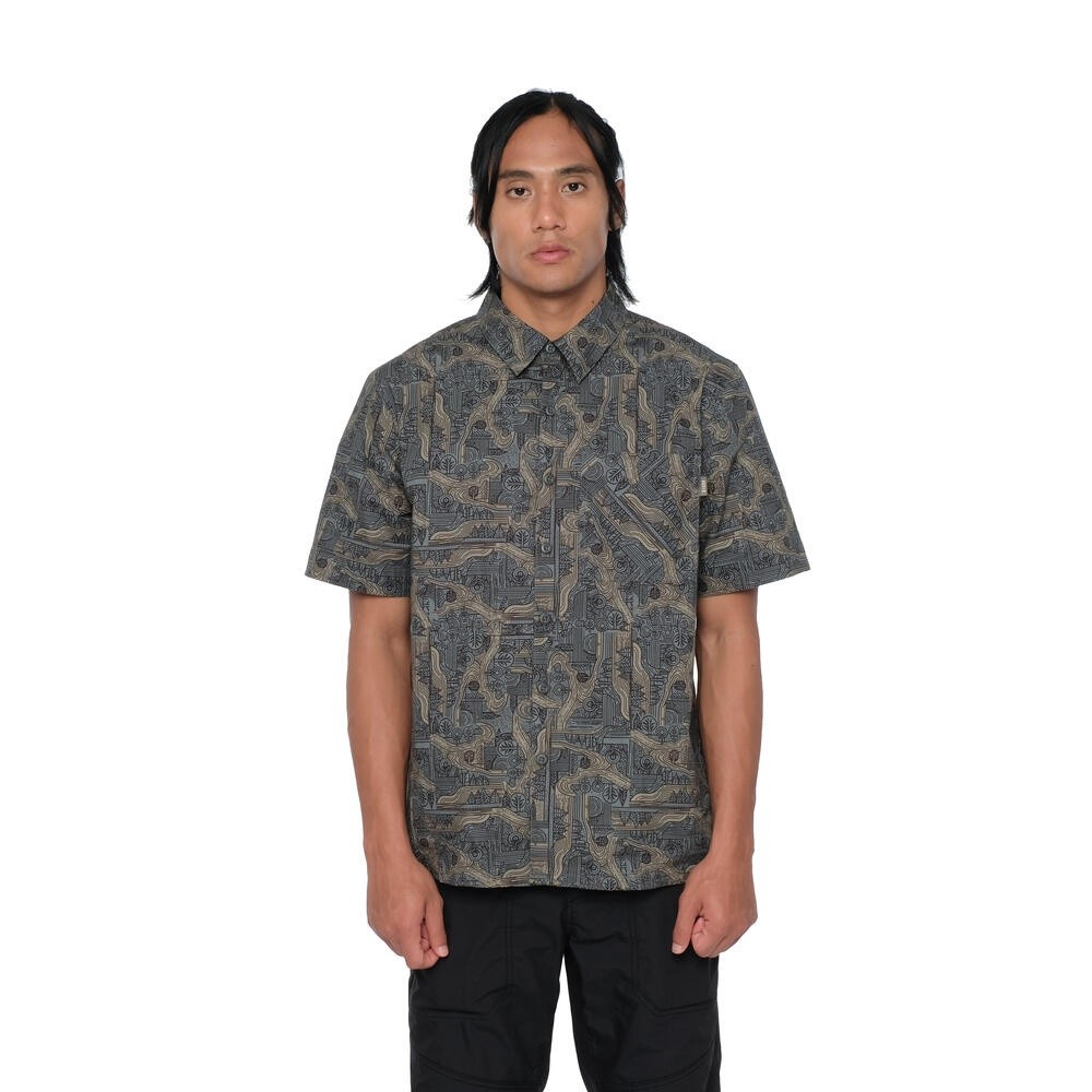 EIGER KEMEJA PRIA LENGAN PENDEK NEZA AOP SS SHIRT