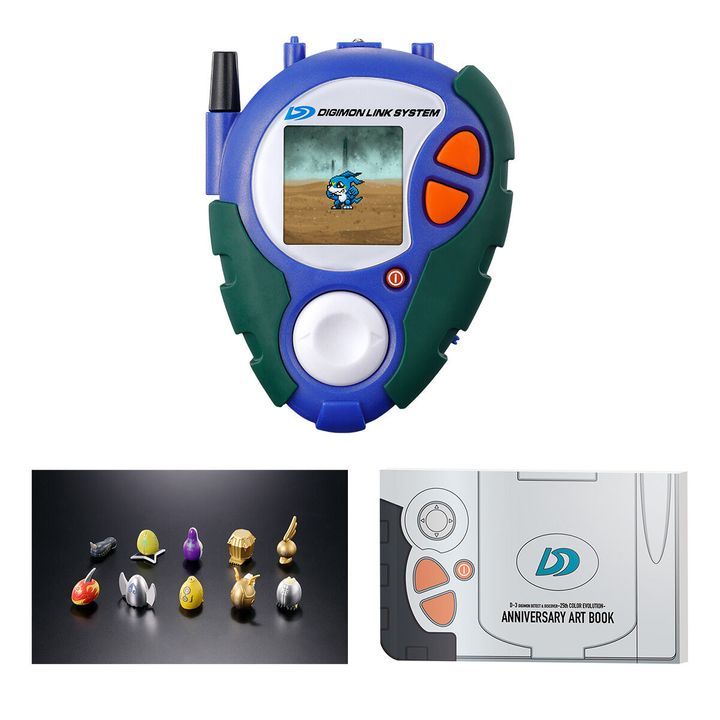 Digivice D3 DX Set COLOR 25th Anniversary Paildramon Color Bandai  Digimon Adventure 02 Original