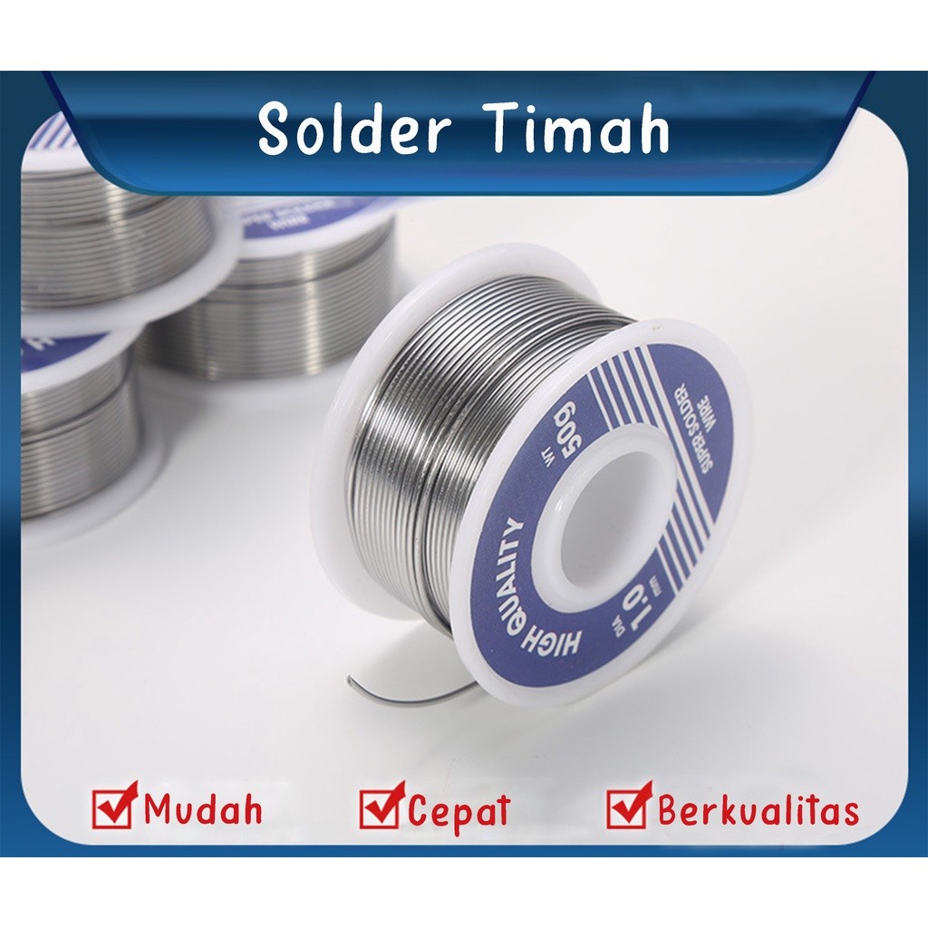 Wire Soldering Hight Quality / Timah Gulung Solder / Tenol Solder / Kawat