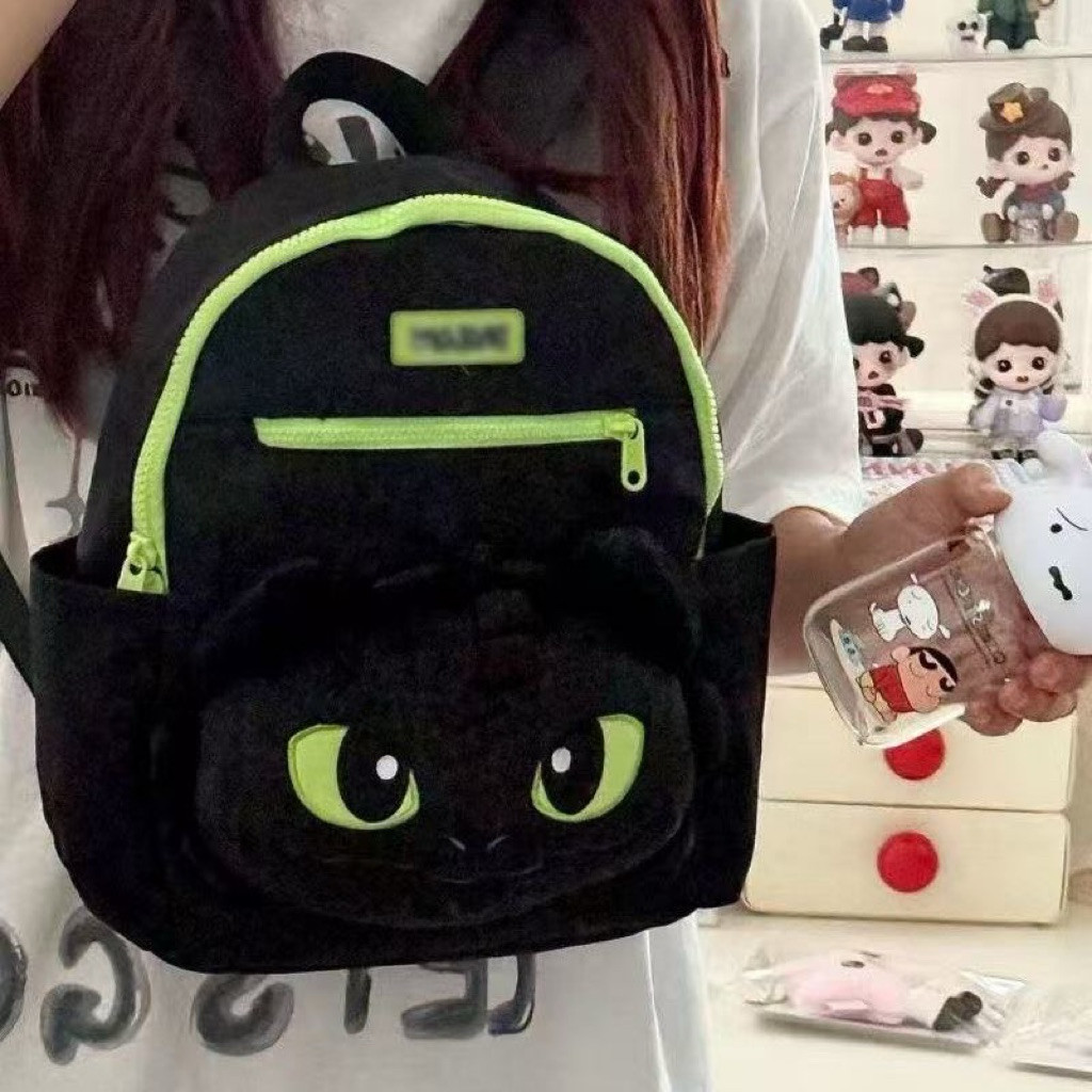 [PREORDER] Tas Ransel Unik Toothless Kartun 3D Gaya Anime Keren Backpack Harian