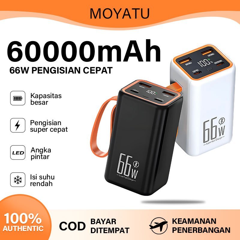 AS 80000mAh Powerbank Fast Charging Full Capacity 4 USB Charge Ports PD Fast Charging Power bank 800