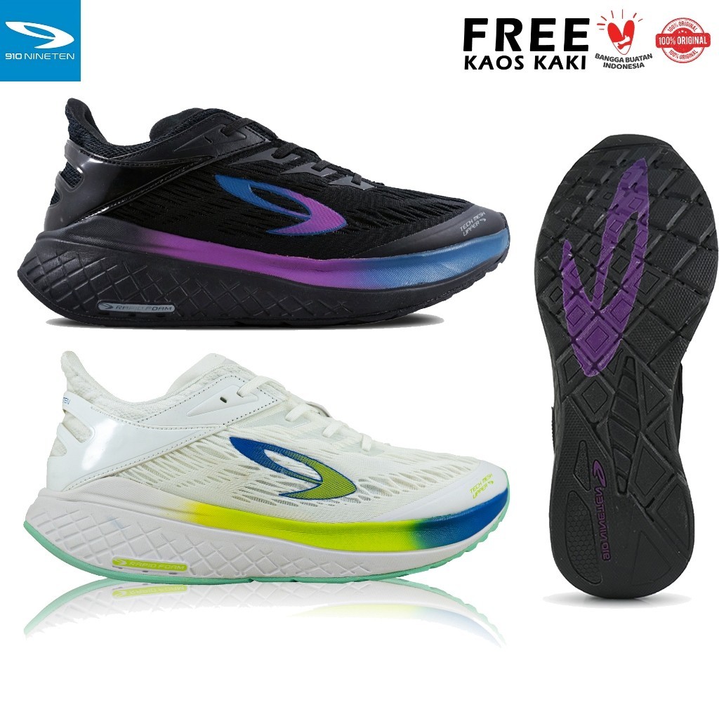Sepatu Lari Daily Running Merk 910 Kanzaki Original Sepatu Joging Running Harian 910