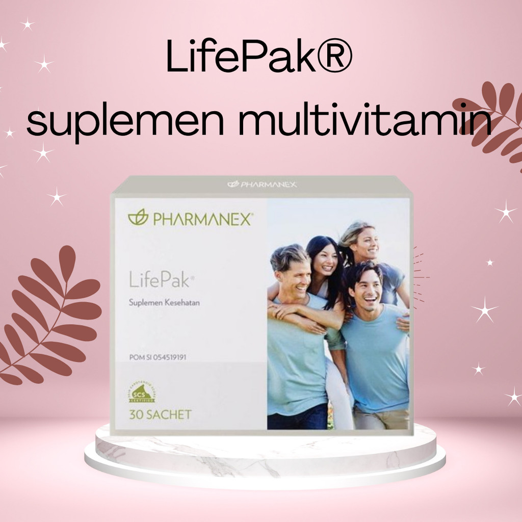 Mooie Nu Skin Pharmanex LifePak – Suplemen Multivitamin Antioksidan Lengkap