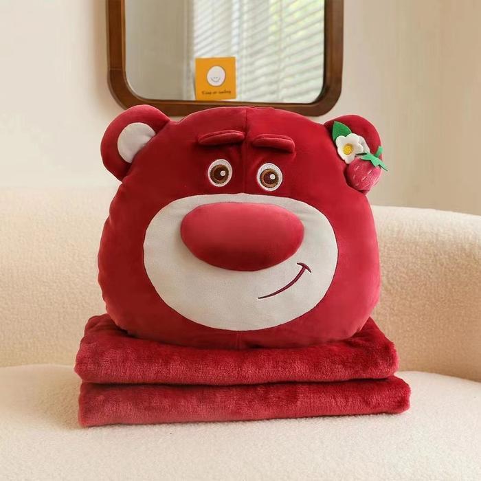 Balmut Selimut Bantal Boneka Lotso Karakter Disney.