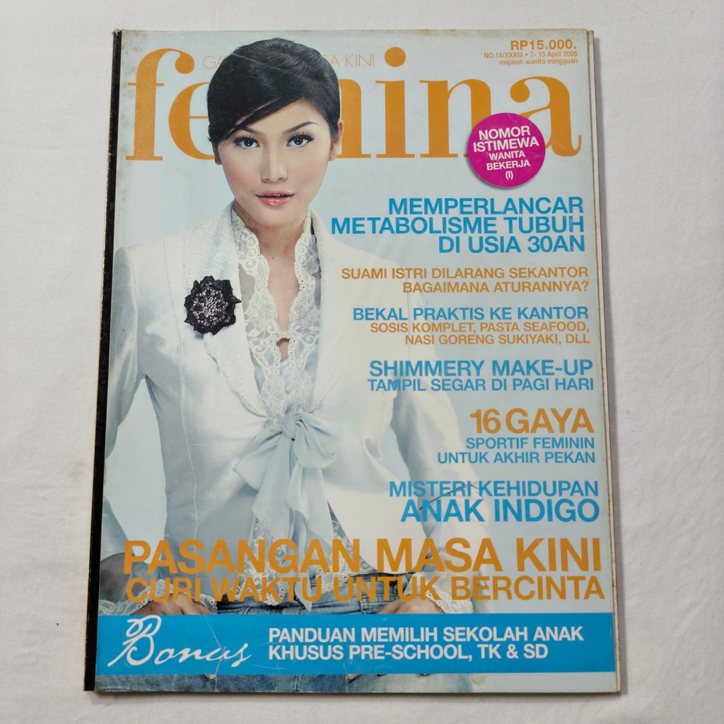 Majalah Femina Dominique - April 2005