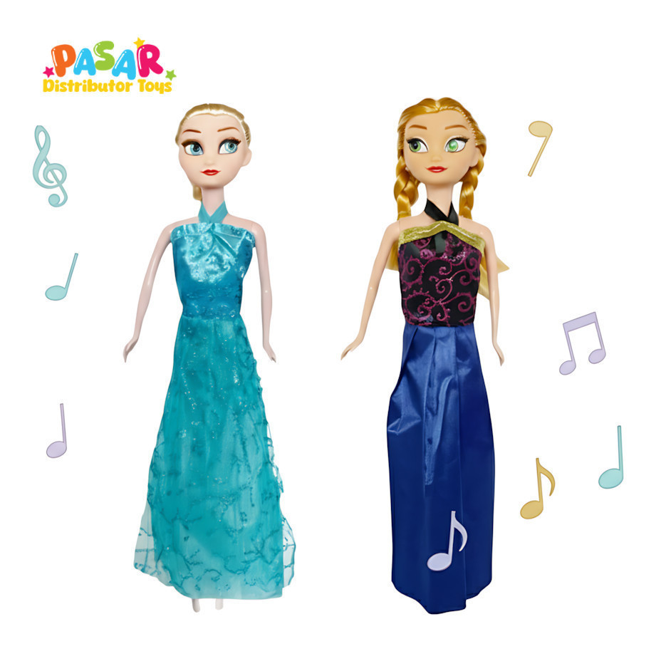 Mainan Anak PR-17537 DIVERSITY FASHION Boneka Musik Cantik Anak Perempuan Nyanyi Gaun Panjang Anak