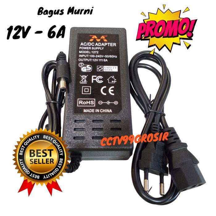 Adaptor 12V 6A Adaptor Pompa DC