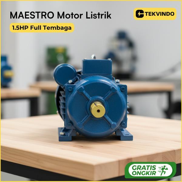 Dinamo Listrik Maestro YC90L-2 & General YC100-4 1.5HP – Electric Motor 1400/2800RPM