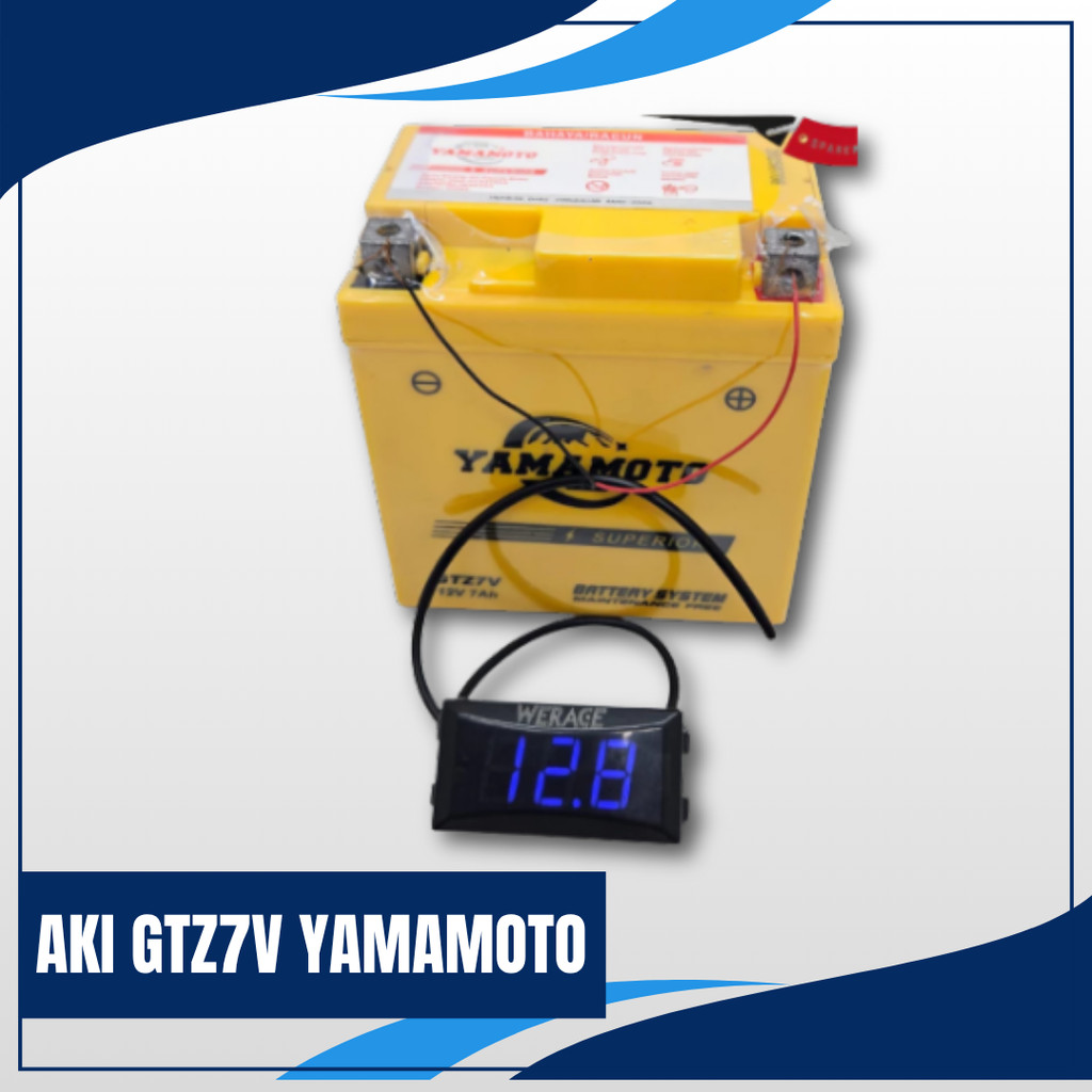 Aki Yamamoto GTZ7V  7Ampere Motor NMAX New Lexy