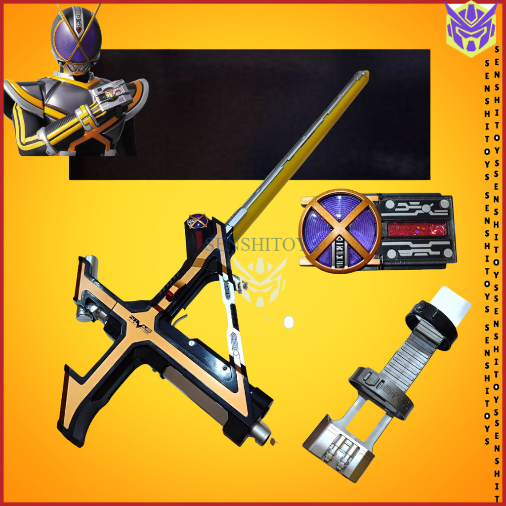 Pedang DX Kamen Rider Kaixa Blaygun Senshitoys