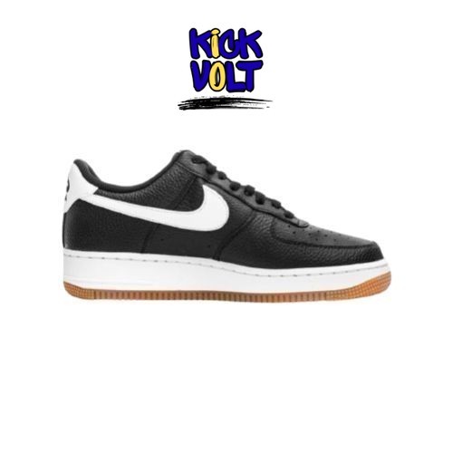 Sneakers Nike Air Force 1 Low 07 Black White Gum  Original   Unisex
