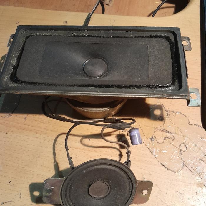 speaker ex tv tabung sony original woofer tweeter (2 pcs used copotan) BEST