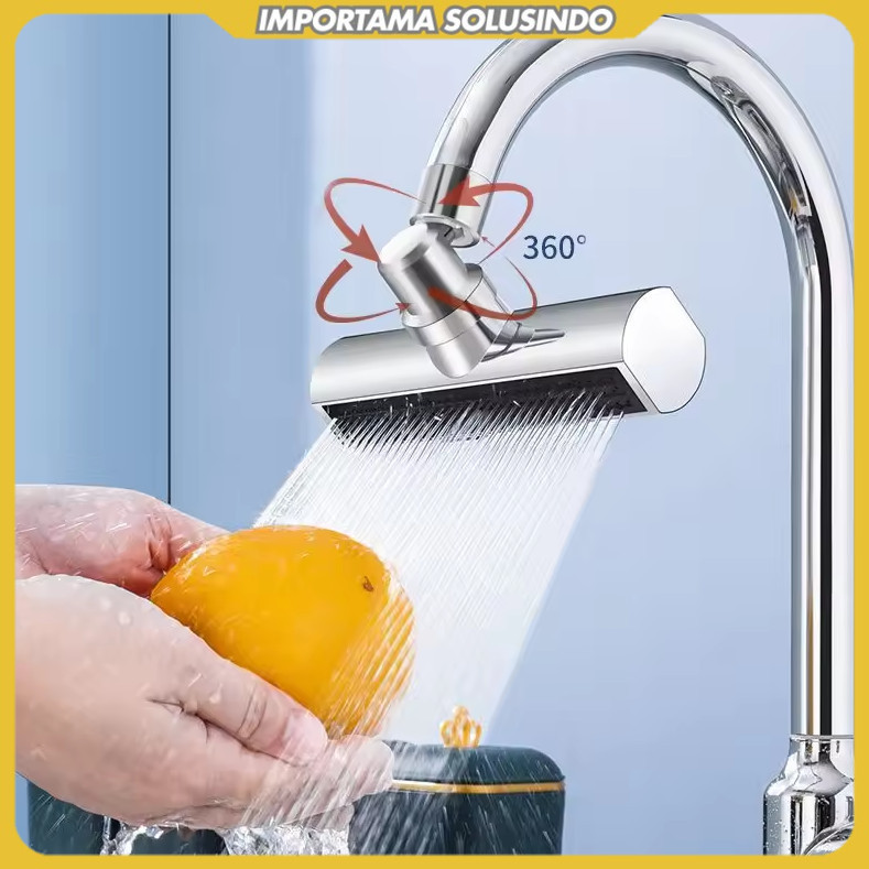 Keran Air Extender Faucet Water Outlet Universal 360 Degree - O2