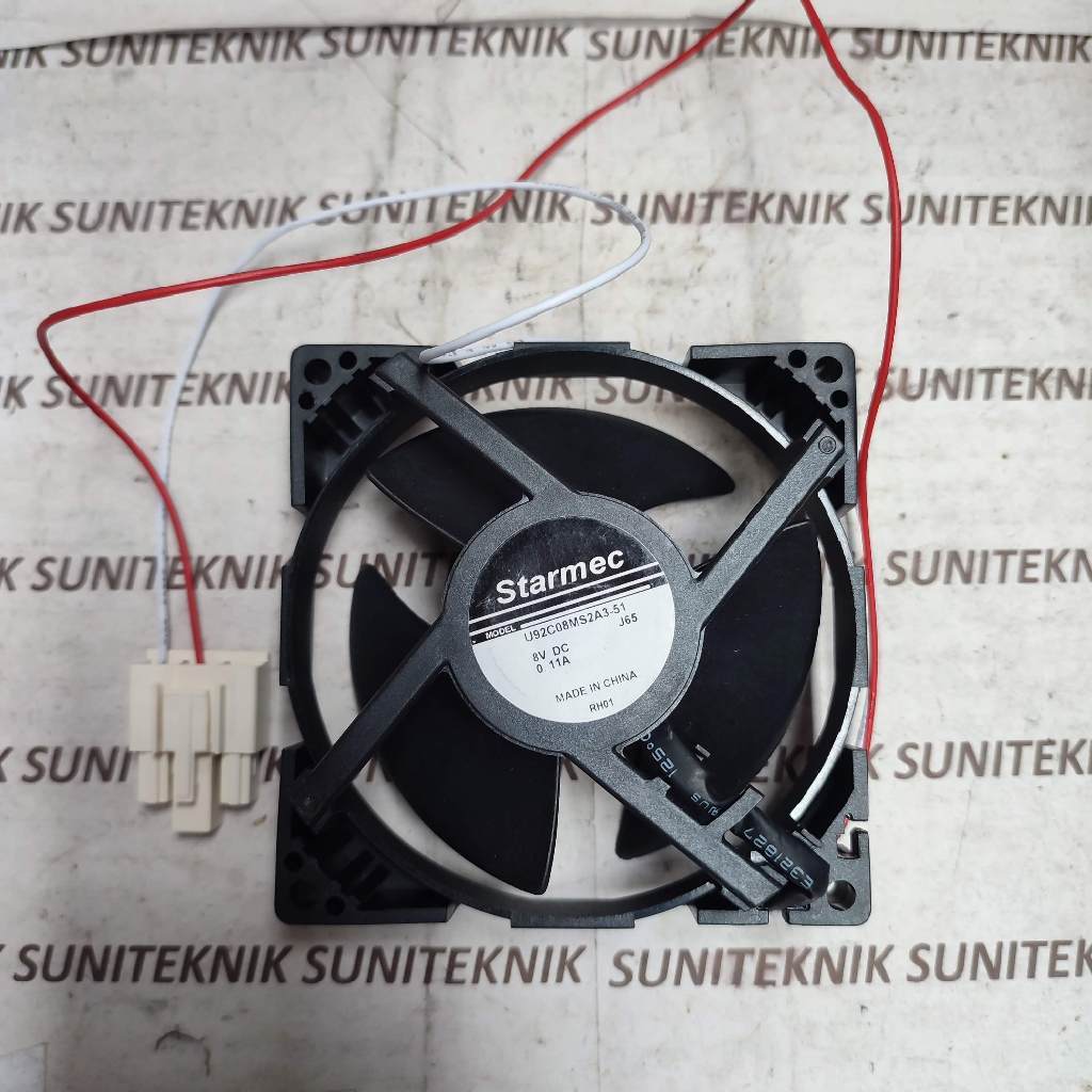 FAN KIPAS KULKAS SANYO INVERTER DC 8 / 12 VOLT