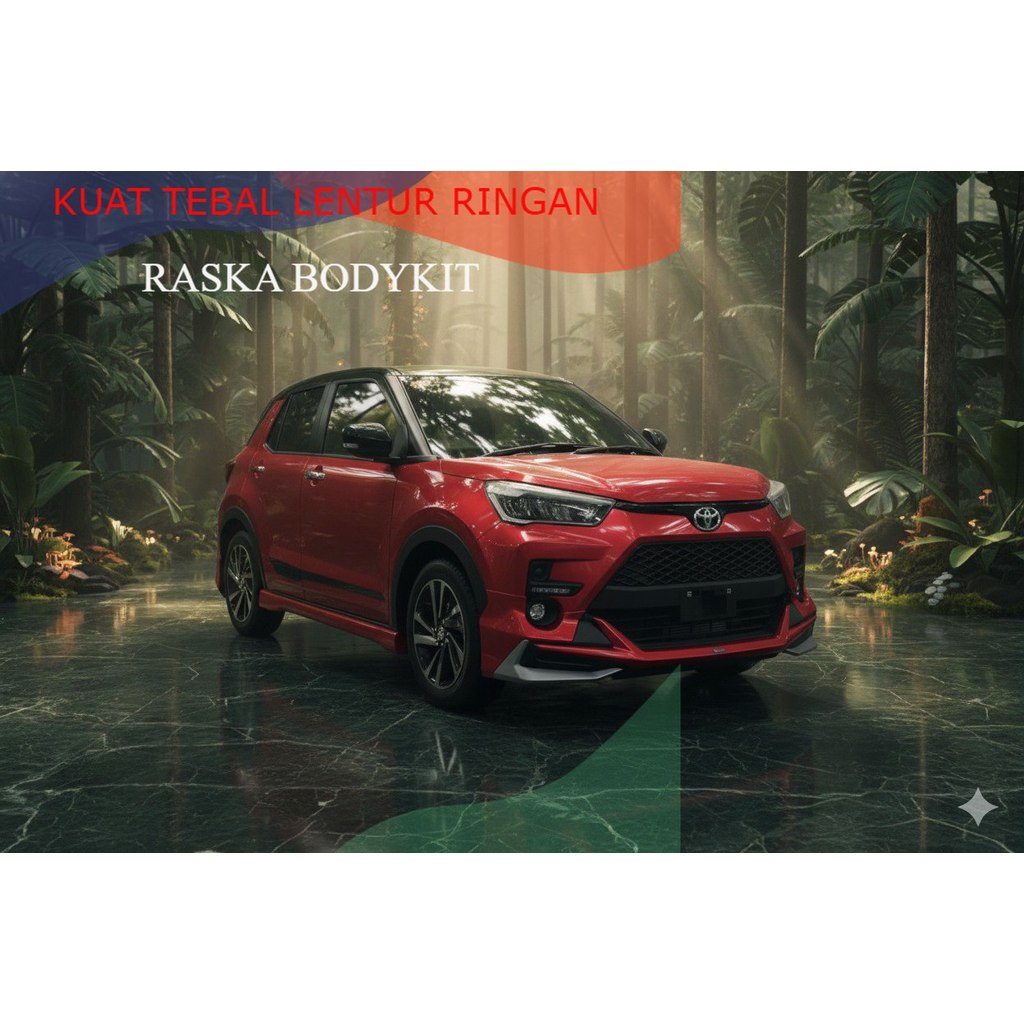 BUMPER/BEMPER RAIZE bodykit raize 2021-2025 body kit toyota raize