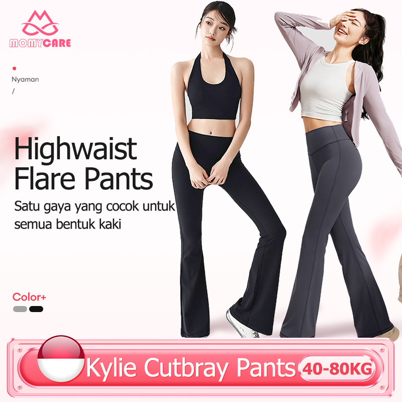 Flare Pants celana panjang dengan bagian bawah lonceng Tambah ukuran Yoga pants Sports Legging Celan