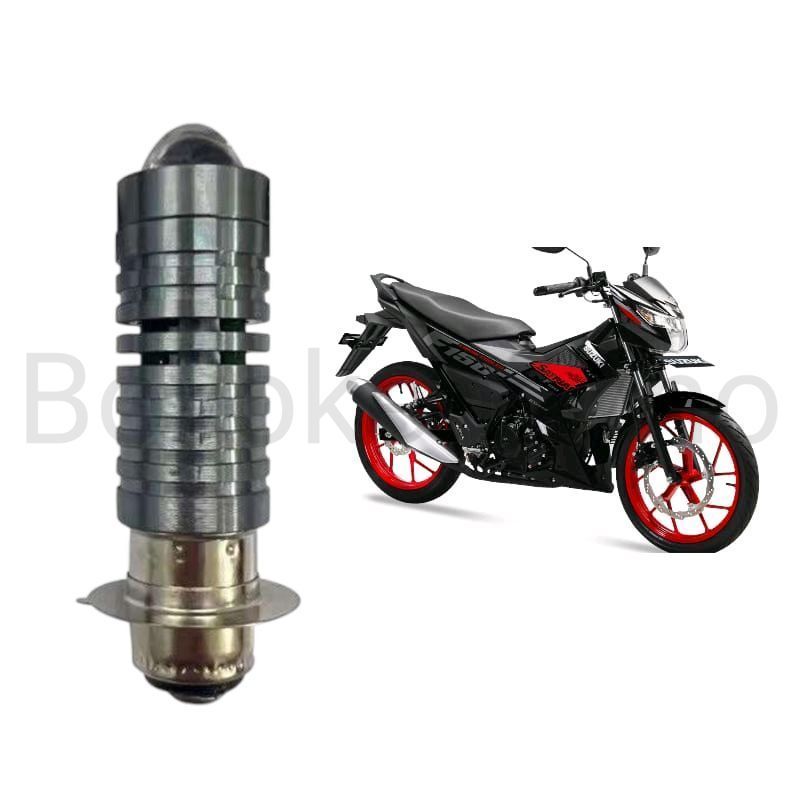 1pcs Lampu depan LED H6 Laser motor Suzuki Satria FU Byk