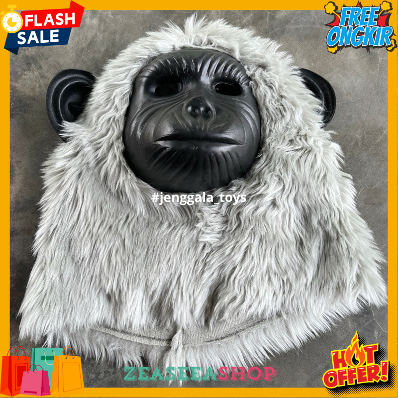 ZSS Topeng Monyet/Topeng Kera/Kostum Monyet/Ketek An 11.11