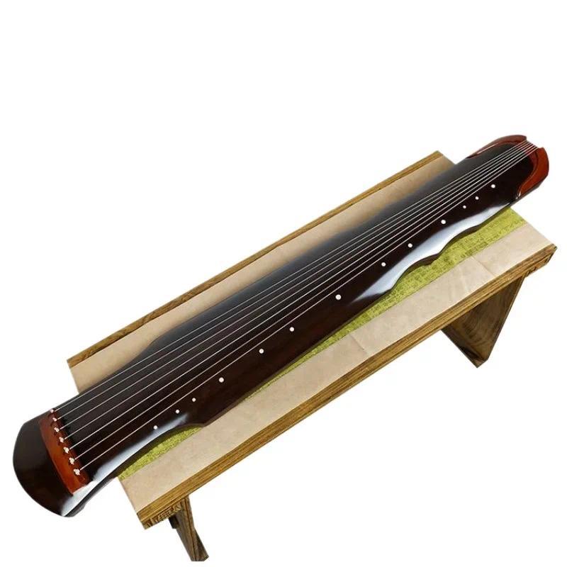 Guqin Handmade Portable Fuxi Style Professional Guqin for Adult Beginners Practice Chinese Trational