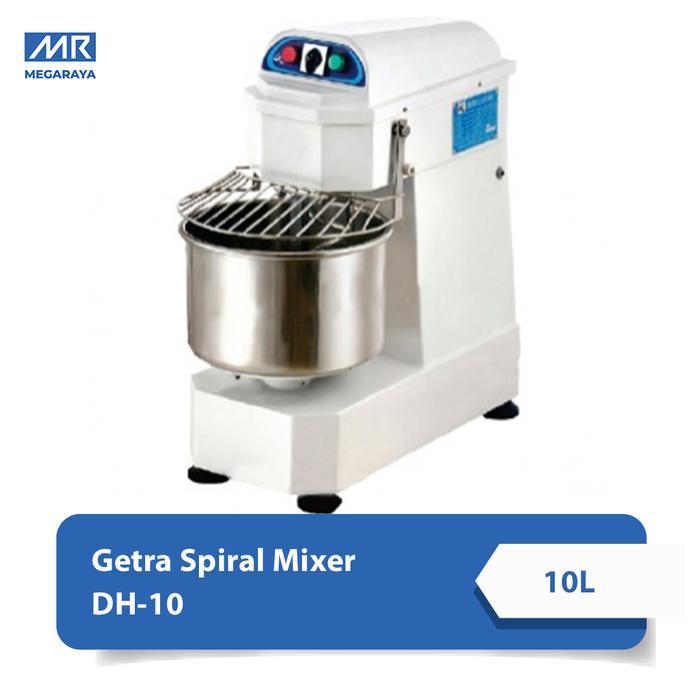Getra Spiral Dough Mixer DH10 / DH-10 Kapasitas 10L Adonan 5Kg