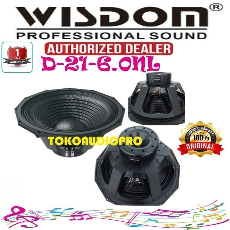 Speaker Wisdom D21-6.0NL 21-Inch Component Speaker Wisdom d2160nl