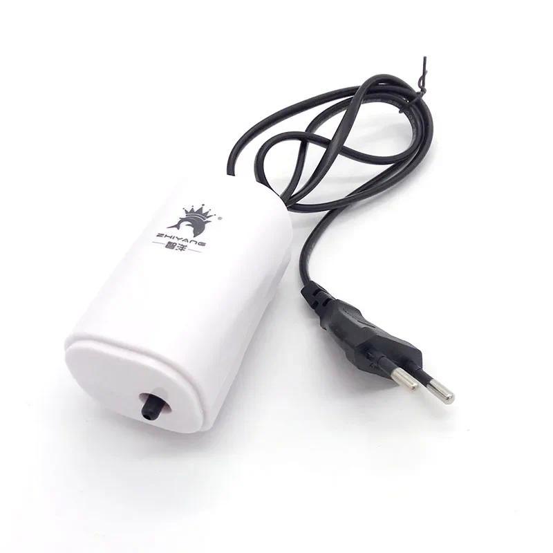 syu Ultra Silent 220V 3W Aquarium Air Pump Fish Tank Mini Air Compressor Oxygen Pump Aquarium Fish T