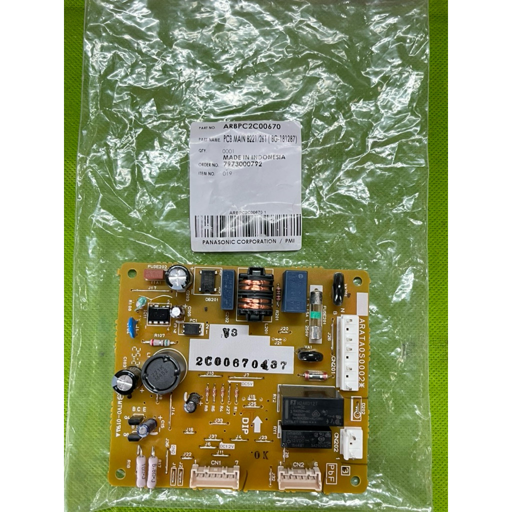 Modul Pcb Kulkas 2 Pintu Panasonic NR-B221 NR-222 NR- 262 NR-261 NR-228 NR-268 NR-348 NR-229 NR-269 